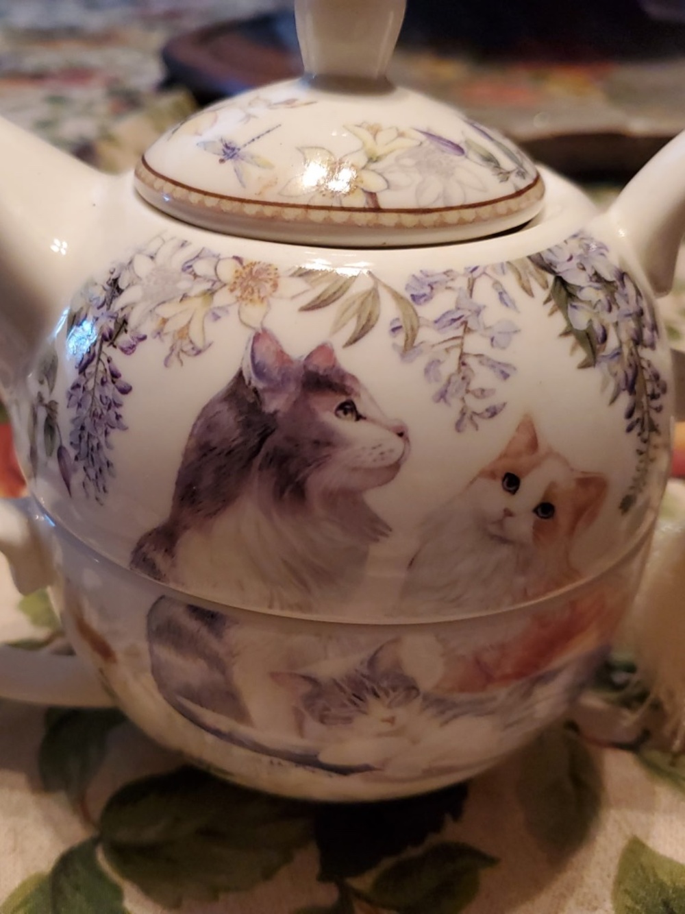 Teapot and matching cup in original box